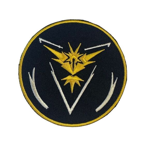 Pokémon Go Team Instinct Embroidered Patch - Picture 1 of 3